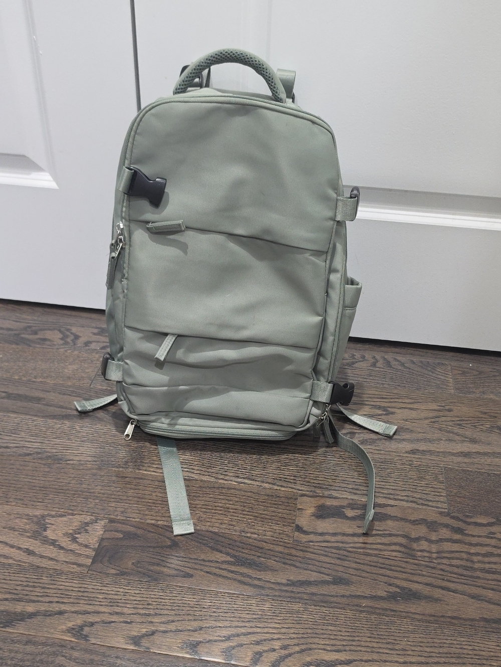 Men's Sage Green Backpack - Everyday Bag